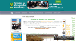 Desktop Screenshot of mfr-barbentane.com